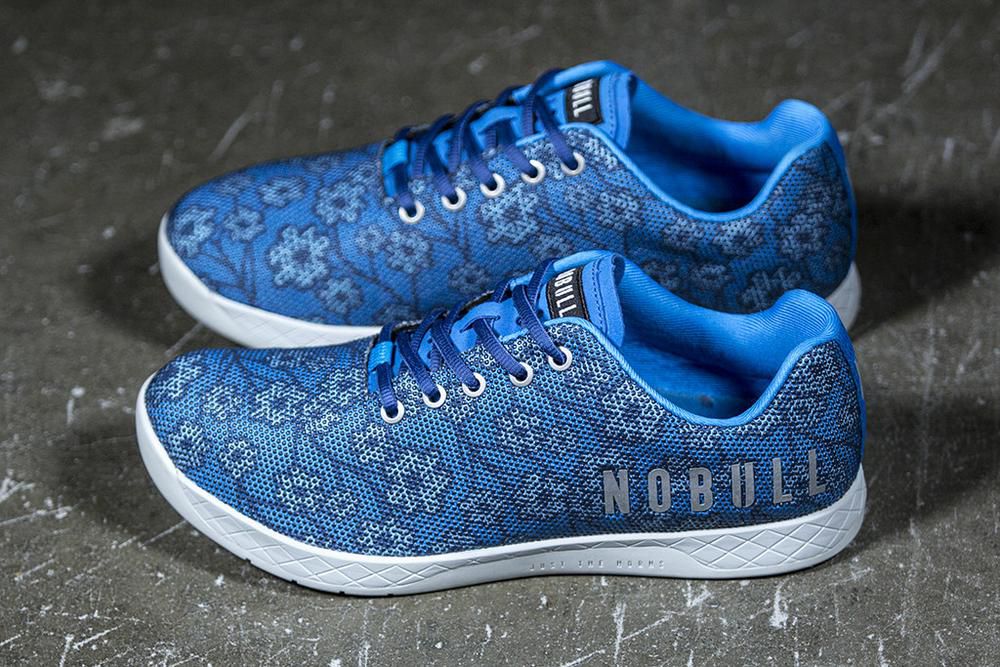 Trainers NOBULL Femme Bleu Floral - Chaussures NOBULL Spring Floral Superfabric,France (9345-WLBJE)